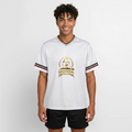 MAT- Football Style Shirt - offwhite/burgundy
