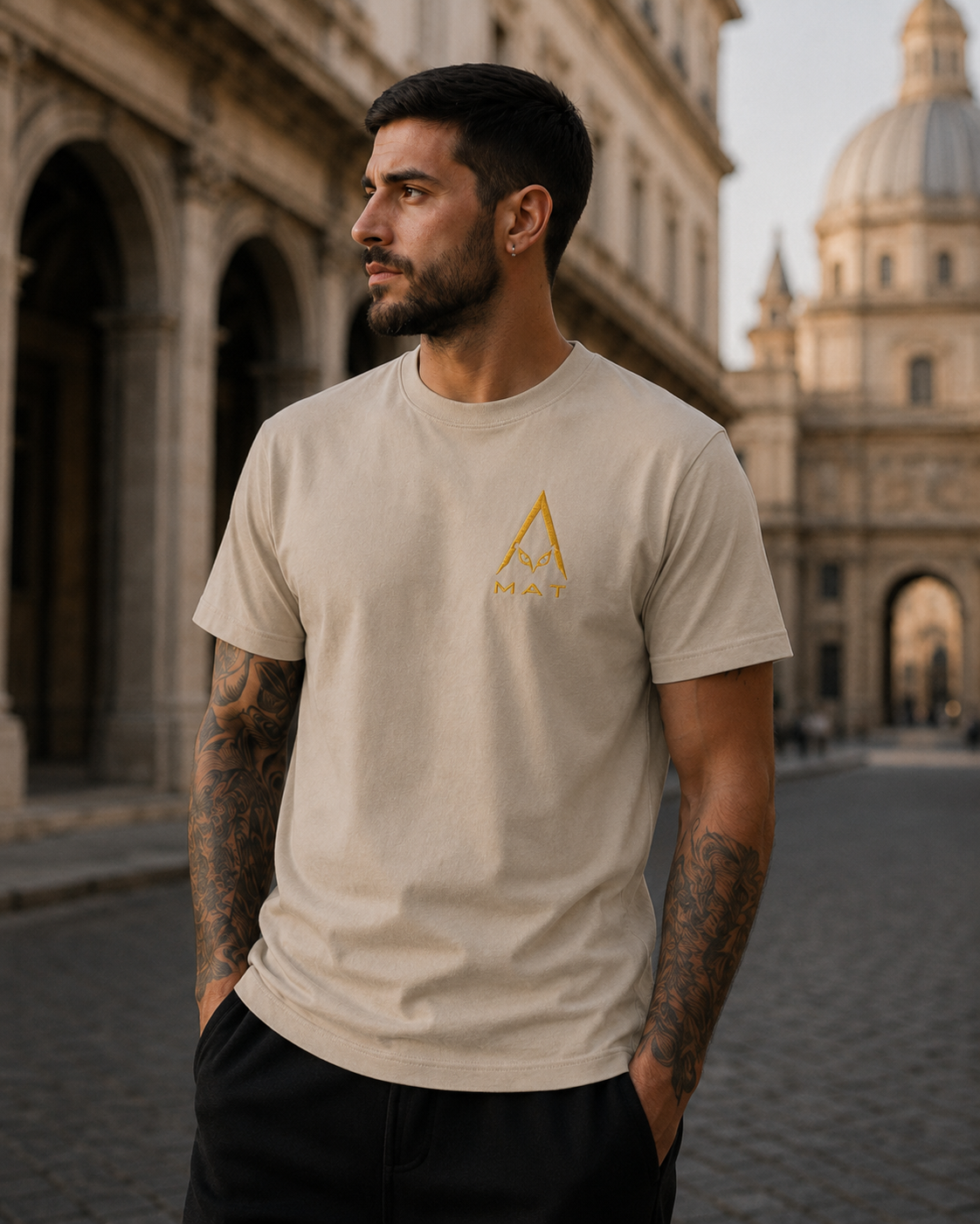 MAT ESSENTIAL LOGO TEE