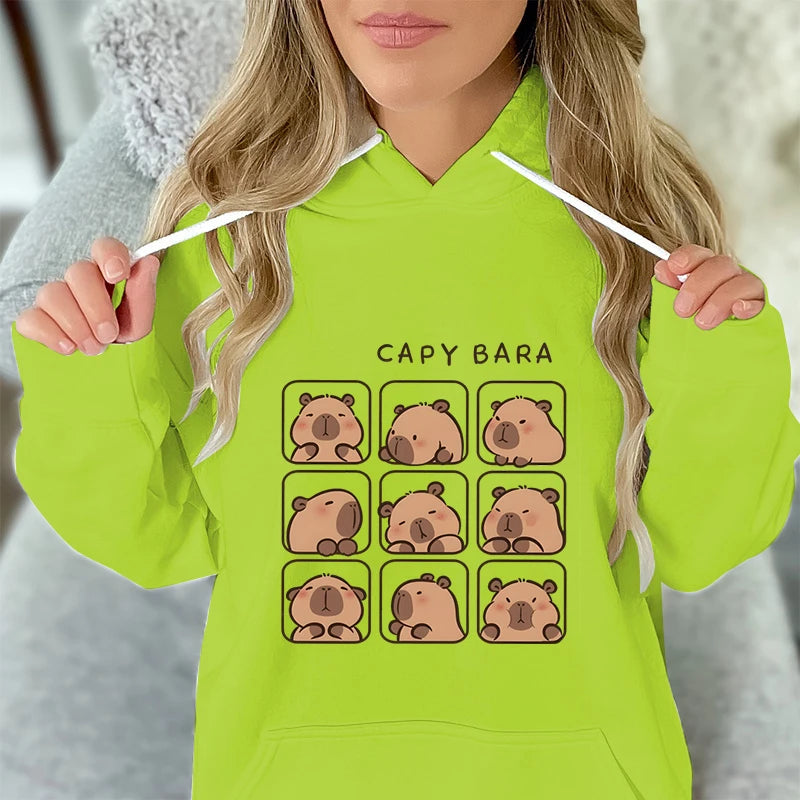 Capybara Lover Gift Hoodie