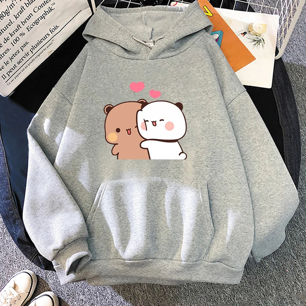 Cartoon Panda Bear Bubu and Dudu Hoodie