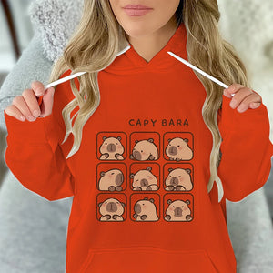 Capybara Lover Gift Hoodie