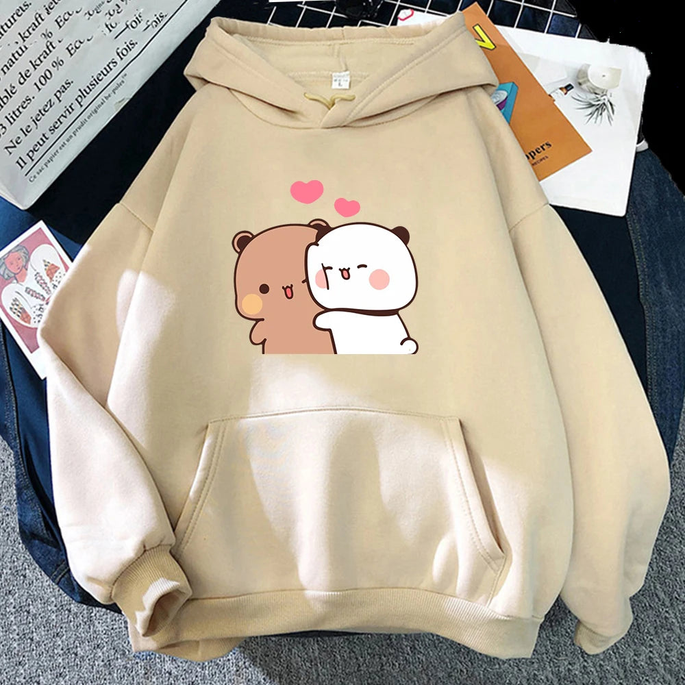 Cartoon Panda Bear Bubu and Dudu Hoodie