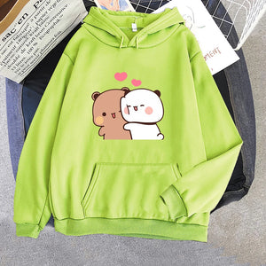 Cartoon Panda Bear Bubu and Dudu Hoodie