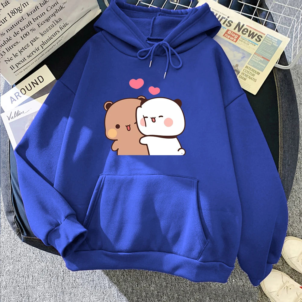 Cartoon Panda Bear Bubu and Dudu Hoodie