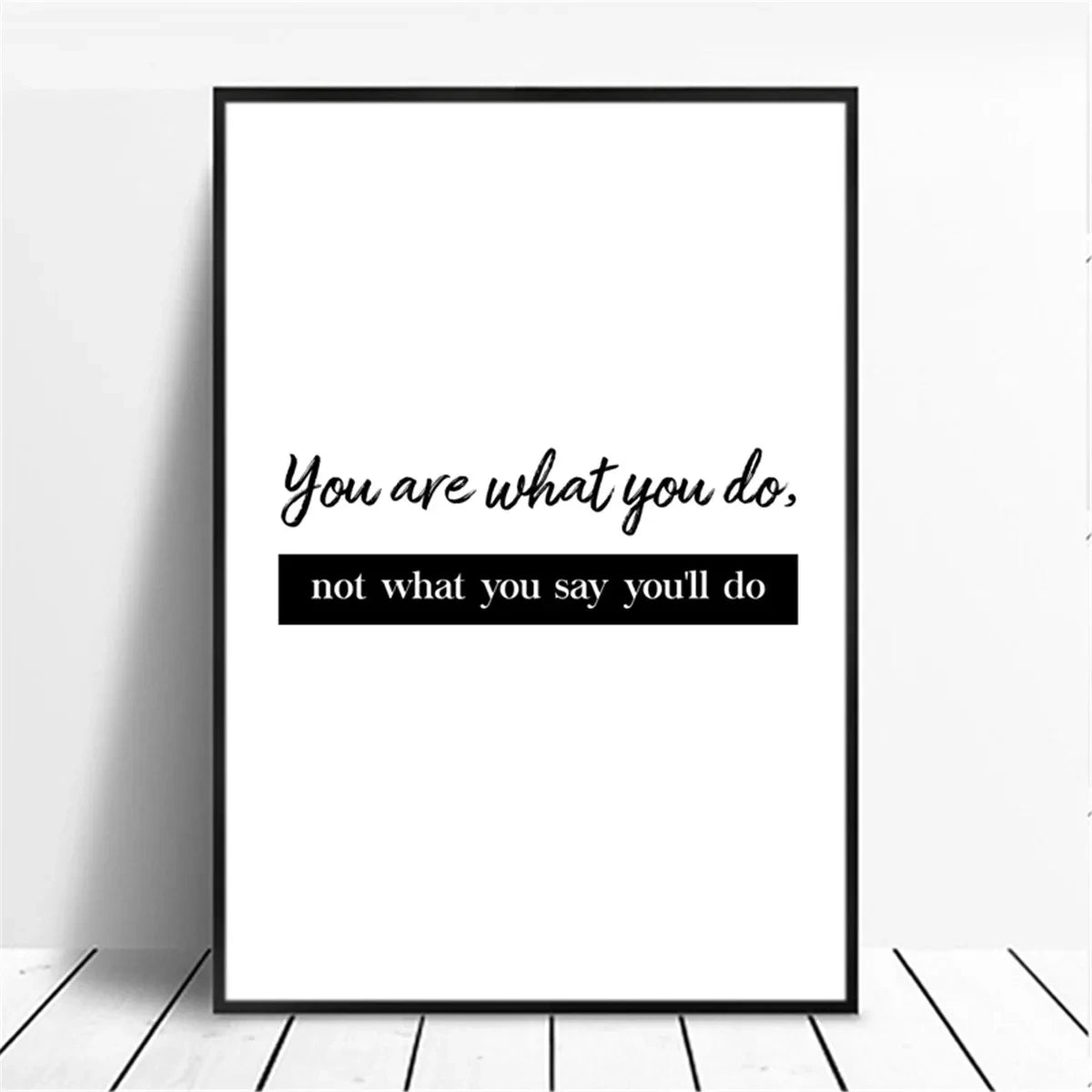 Positive Energy Phrases Motivational Canvas Poster