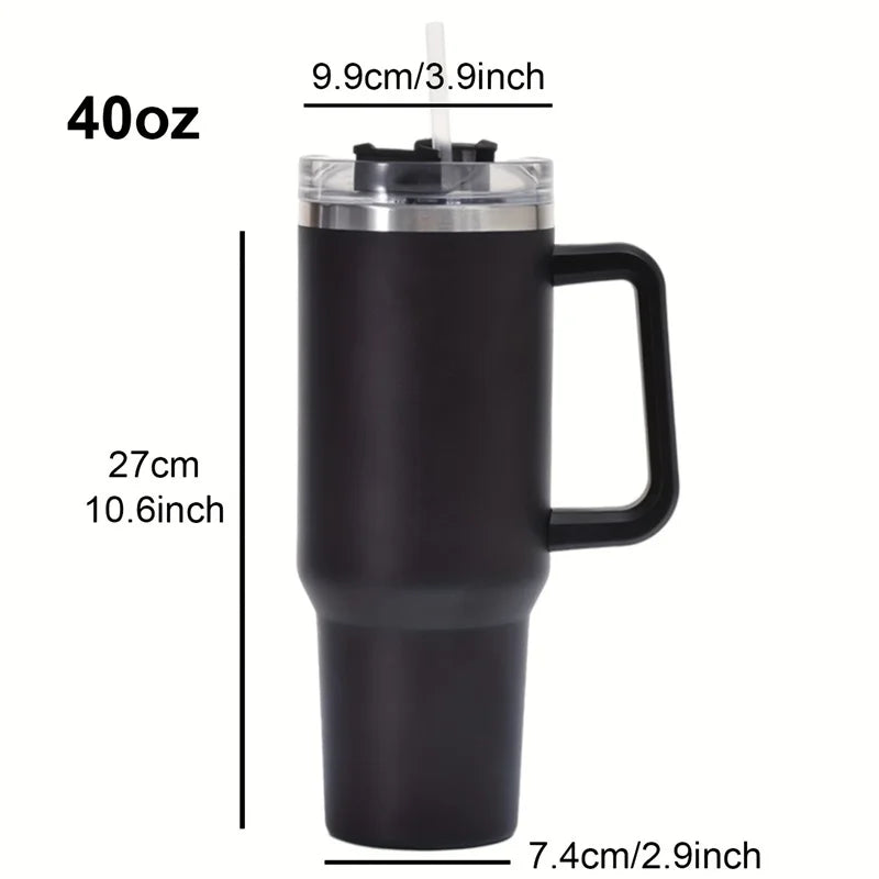 40oz Bingba Cup Car Stainless Steel Insulated Water Bottle