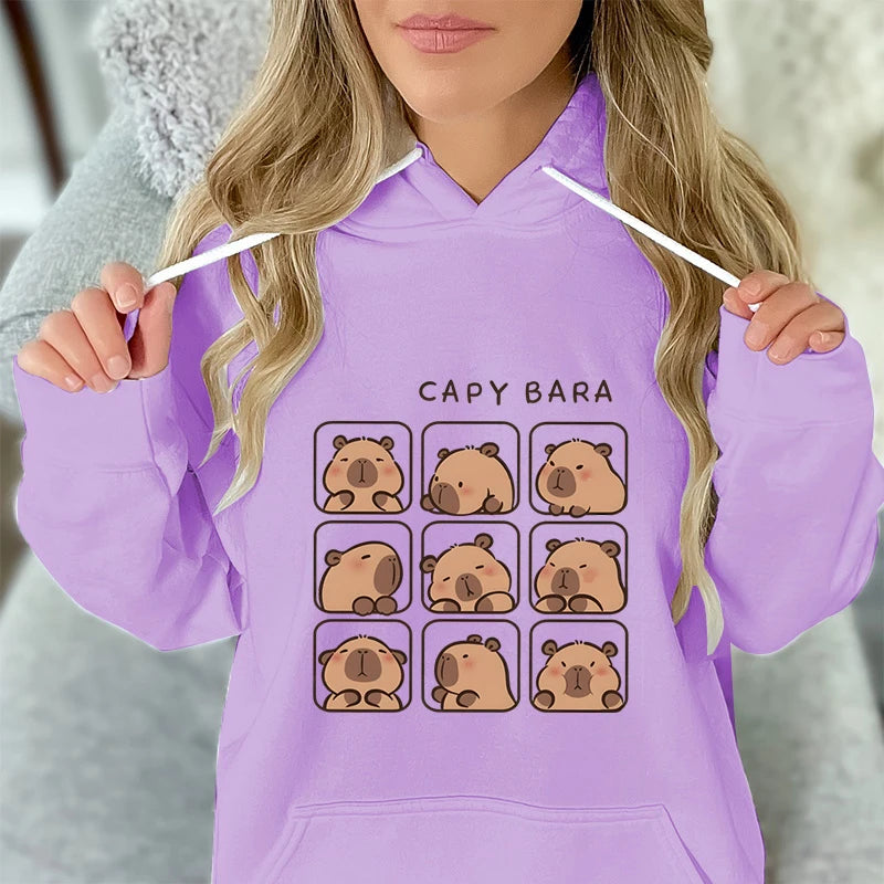 Capybara Lover Gift Hoodie